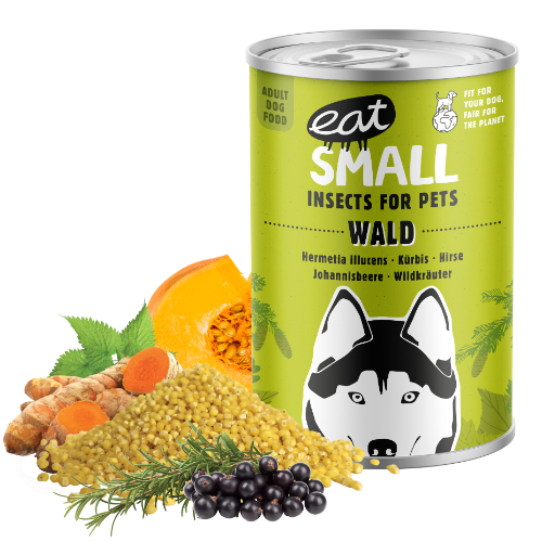 Eat Small Wald- mokra karma dla psów z insektów